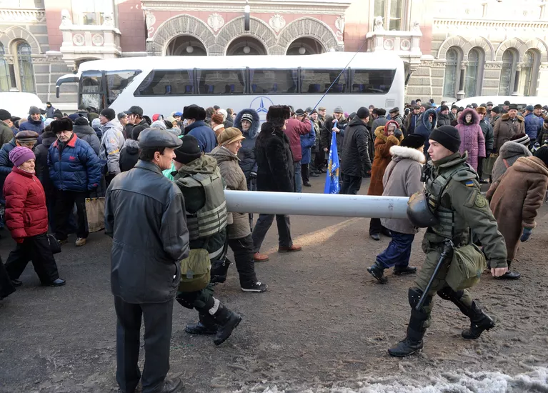 Всеукраинская акция протеста украинских вкладчиков в Киеве Всеукраинская акция протеста украинских вкладчиков в Киеве