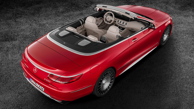 Автомобиль Mercedes-Maybach S650 Cabriolet