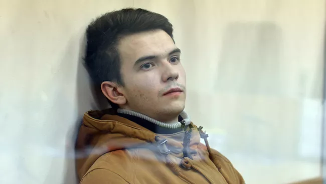 Филипп Будейкин (Лис) в  Октябрьском районном суде Санкт-Петербурга