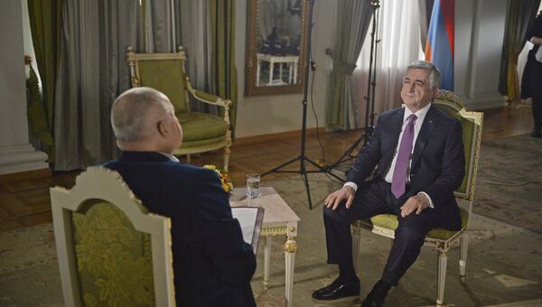 Интервью президента Армении Сержа Саргсяна