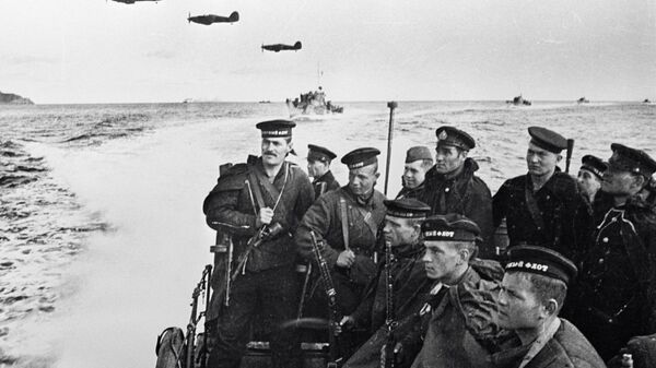 Морские пехотинцы во время Великой Отечественной войны