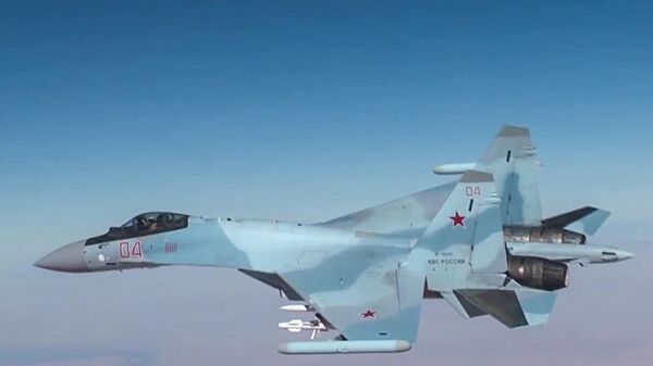 Самолет Су-30 ВКС России в Сирии. Архивное фото
