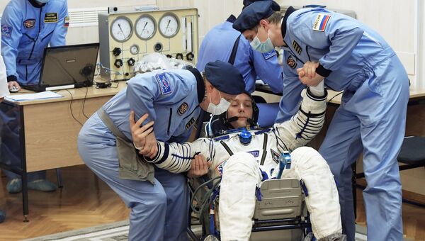 Участник основного экипажа 50/51-й экспедиции на Международную космическую станцию астронавт ESA Тома Песке