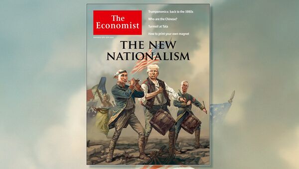 Обложка журнала Экономист