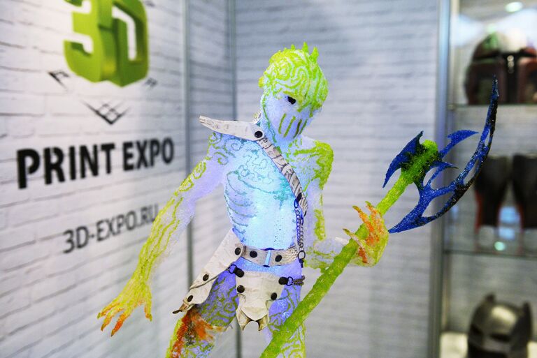 Экспонат выставки 3D Print Expo 2016 в Москве