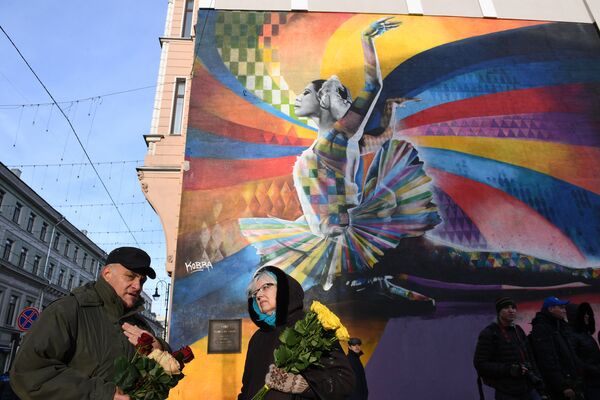 Открытие памятника Майе Плисецкой в Москве Открытие памятника Майе Плисецкой в Москве
