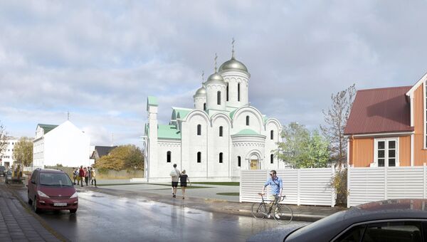 Проект храма Святителя Николая в Рейкьявике