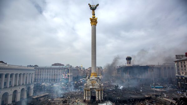 Площадь Независимости в Киеве. Февраль 2014. Архивное фото