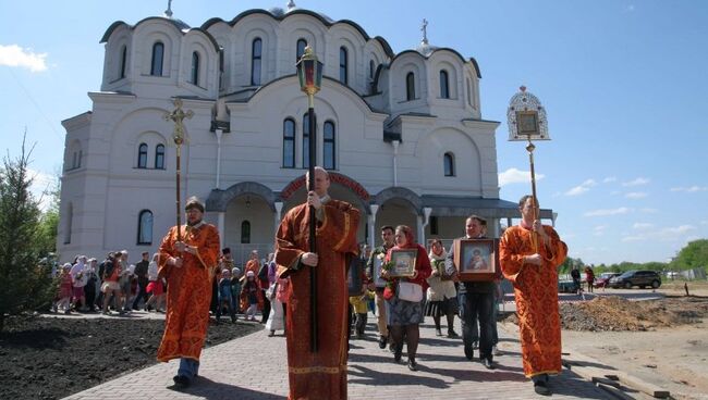 Храм в честь иконы Божией Матери Воспитание в Некрасовке