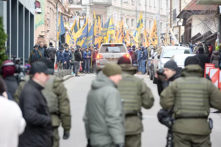 Марш активистов Азова в Киеве. 21 ноября 2016 Марш активистов Азова в Киеве. 21 ноября 2016