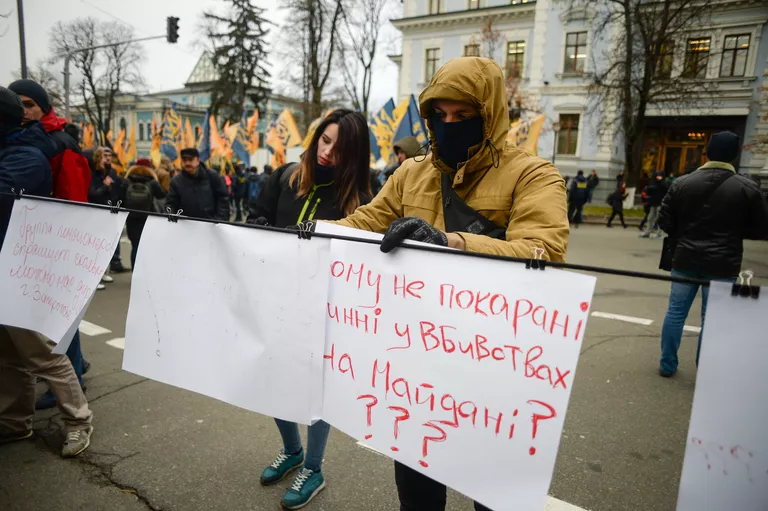 Марш активистов Азова в Киеве. 21 ноября 2016 Марш активистов Азова в Киеве. 21 ноября 2016