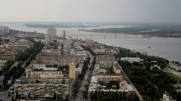 Панорама Волгограда. Архивное фото