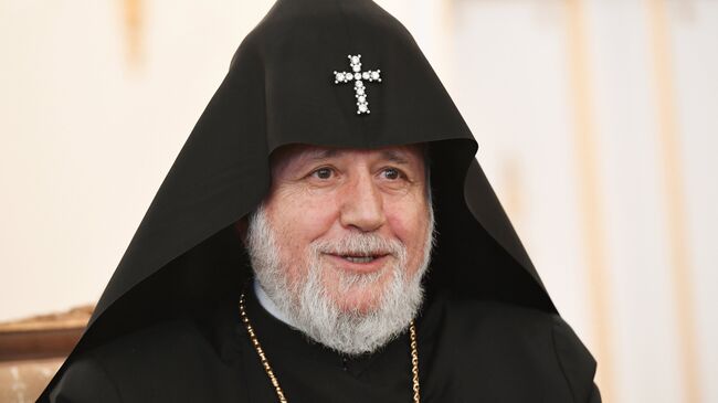 Верховный патриарх и католикос всех армян Гарегин II. Архивное фото