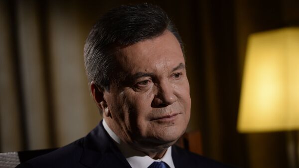 Бывший президент Украины Виктор Янукович . Архивное фото