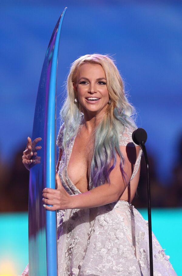 Бритни Спирс на церемонии награждения на Teen Choice Awards в Лос-Анджелесе, США