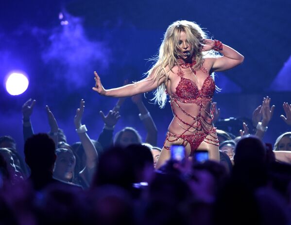 Бритни Спирс на Billboard Music Awards в Лас-Вегасе, США