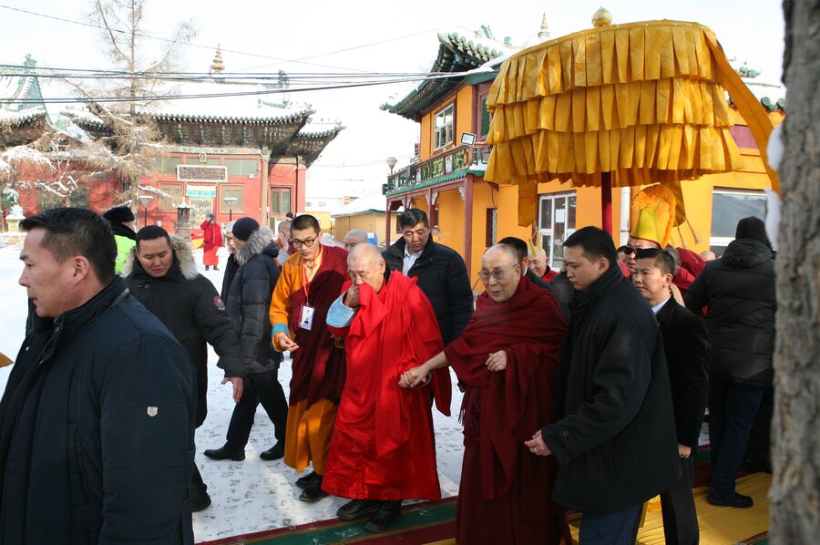 Визит Далай-ламы в Монголию
