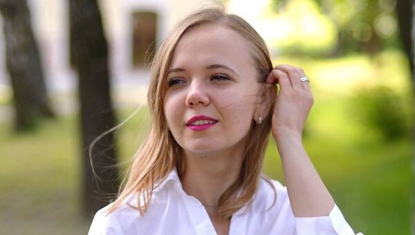 Сотрудница Министерства юстиции Украины Анна Калынчук