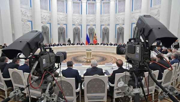 Владимир Путин на заседании Совета по науке и образованию в Кремле. 23 ноября 2016
