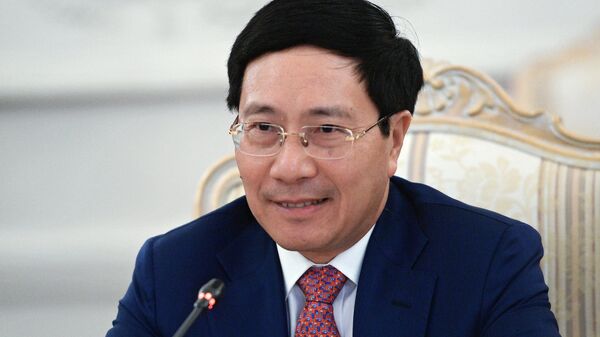 Министр иностранных дел Социалистической Республики Вьетнам Фам Бинь Минь в Москве