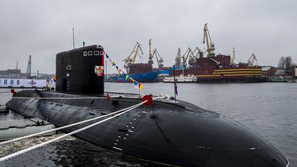 Передача подлодки Колпино ВМФ России