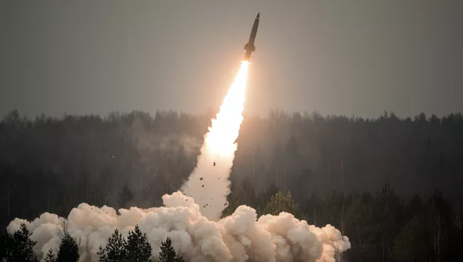 Пуск ракеты. Архивное фото