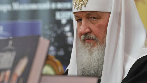 Патриарх Кирилл представил свою новую книгу. Архивное фото