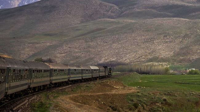 Поезд в Иране. Архивное фото