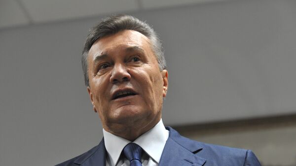 Бывший президент Украины Виктор Янукович, прибывший в Ростовский областной суд для дачи показаний по видеосвязи в качестве свидетеля по делу о беспорядках в Киеве в феврале 2014 года. Архивное фото