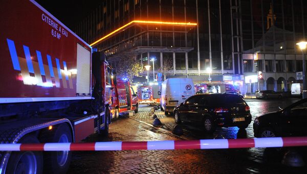 В бельгийском Льеже возле рождественской ярмарки взорвался автомобиль. 27 ноября 2016 год