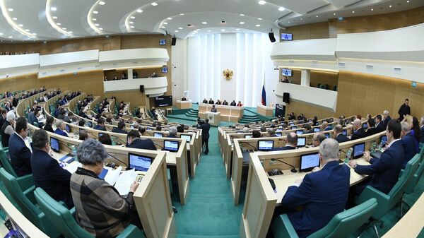 Заседание Совета Федерации. Архивное фото