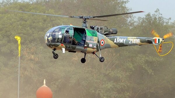 Вертолет индийской армии Cheetah