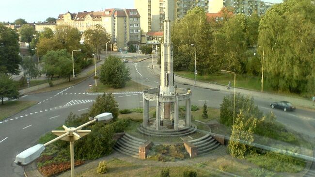 Колонна Победы в польском городе Старгард