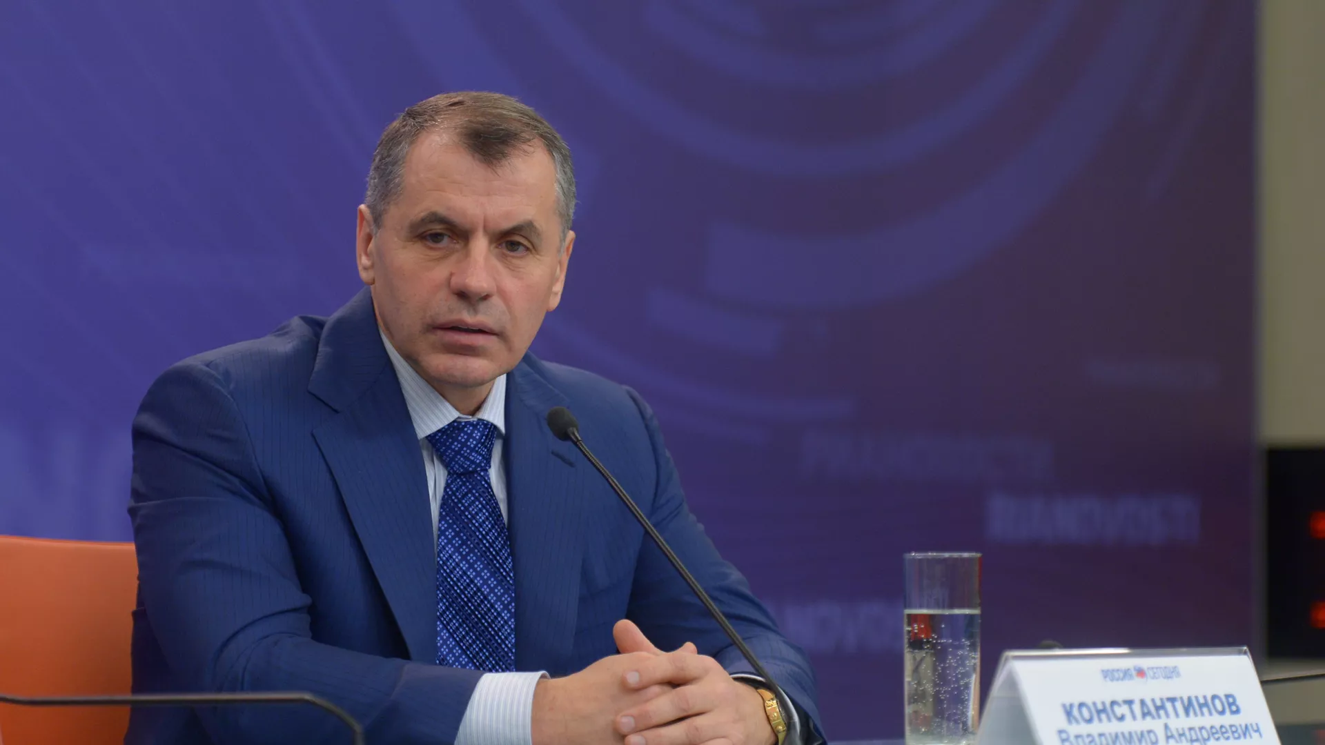 Председатель Государственного совета Крыма Владимир Константинов - РИА Новости, 1920, 28.06.2025