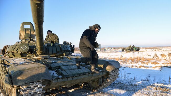 Военные Уральской танковой дивизии. Архивное фото