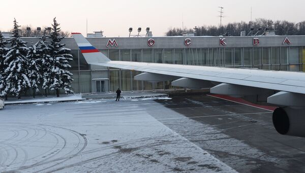 Российский самолет в аэропорту Внуково-2. Архивное фото