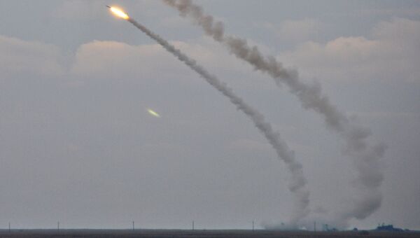 Ракетные учения вооруженных сил Украины близ Крыма