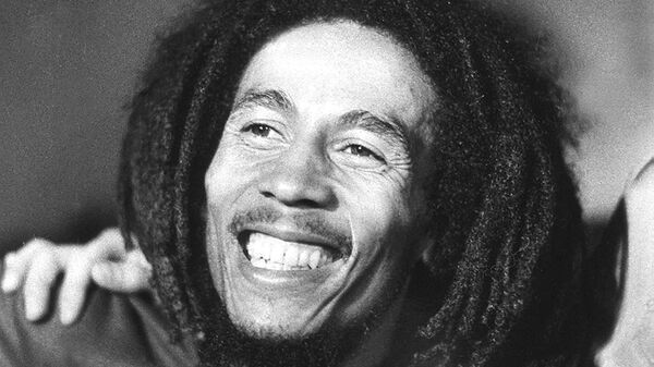 Ямайский певец Боб Марли, 1976