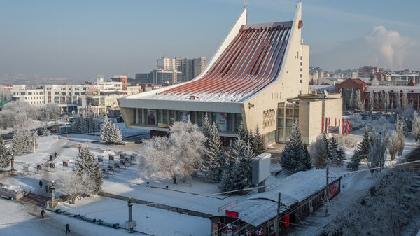 Здание Музыкального театра в Омске. Архивное фото