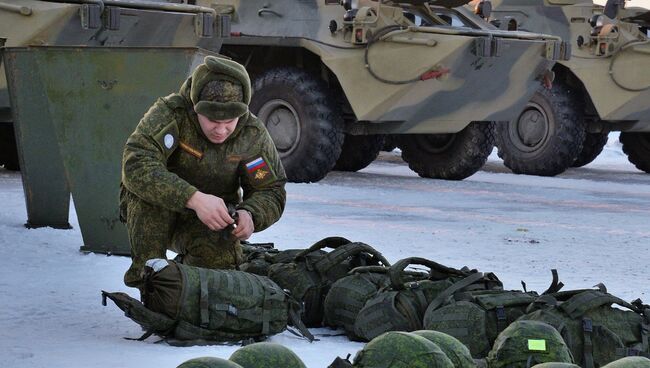 Российские военные. Архивное фото