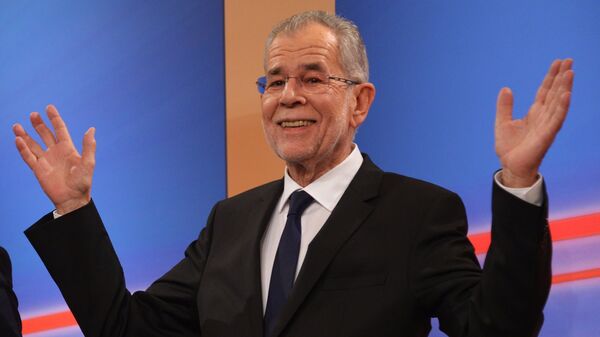 Кандидат на пост президента Австрии, бывший лидер зеленых Александр Ван дер Беллен