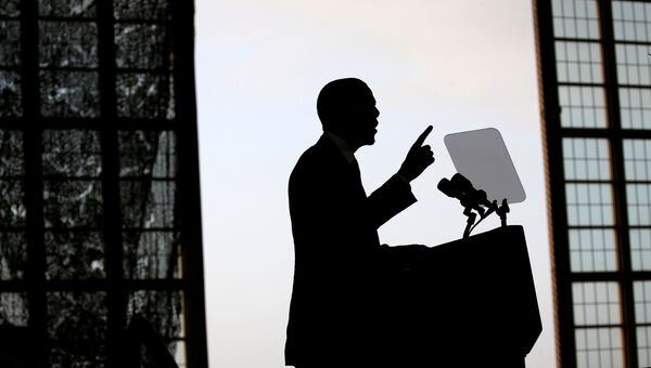 Президент США Барак Обама во Флориде.  6 декабря 2016 год