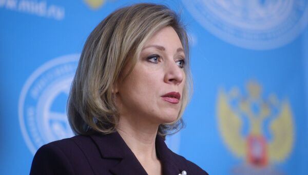 Официальный представитель министерства иностранных дел РФ Мария Захарова на брифинге по текущим вопросам внешней политики. 7 декабря 2016