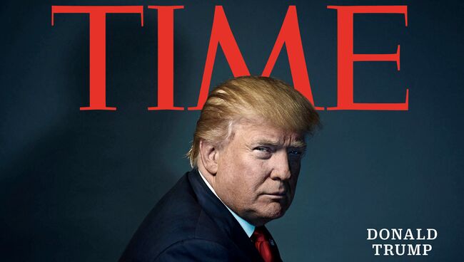 Обложка журнала Time с Дональдом Трампом