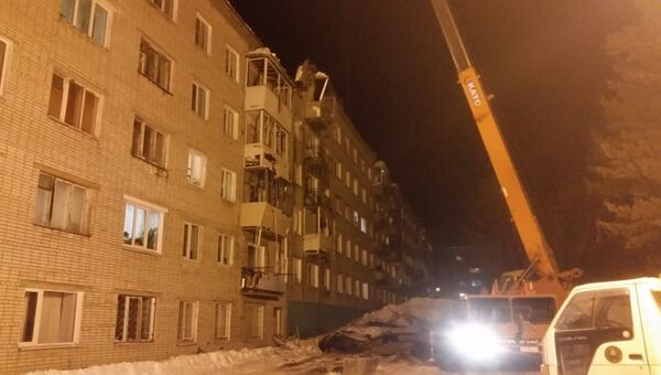 Взрыв бытового газа в городе Советская Гавань