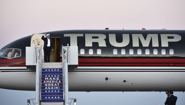 Самолет Дональда Трампа. Штат Колорадо, 17 сентября 2016