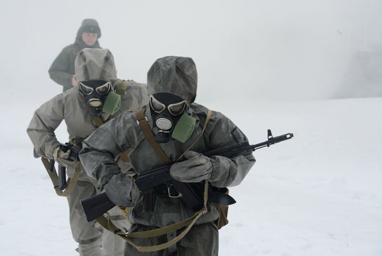 Конкурс для женщин-военнослужащих Макияж под камуфляж в учебном центре РВСН в Переславле-Залесском