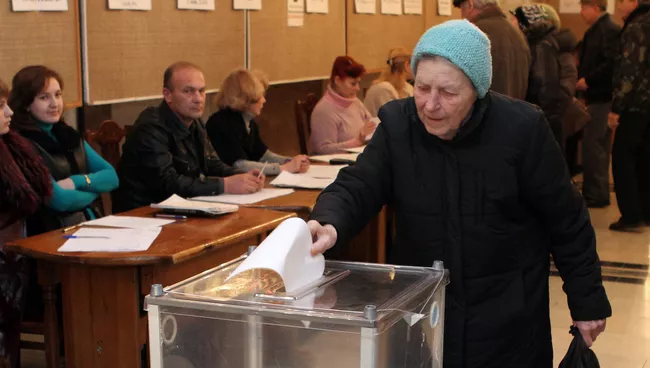 Выборы президента Приднестровья. Архивное фото