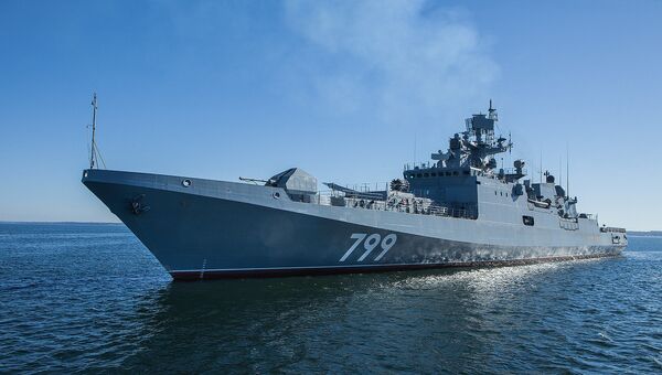 Сторожевой корабль ВМФ России Адмирал Макаров. Архивное фото
