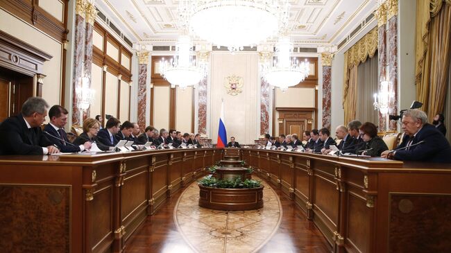 Заседание Кабинета министров. Архивное фото